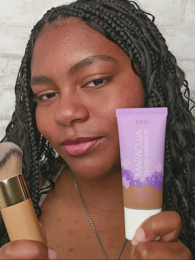 angled complexion brush