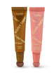 soft bronze + pink